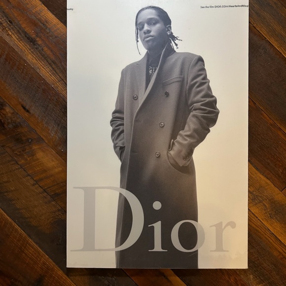 Dior x A$AP Rocky Men’s Campaign Posters (Set of 2) – 30x20 Canvas Prints - Picture 4 of 14